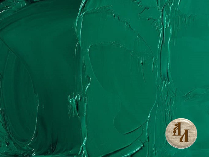 Масляные краски для художников Фтало зеленый