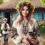 женщина, девушка, украинка, вышиванка, изображения, арт лабаз