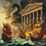 Дракон, античность, море