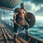 Картина Викинги, Море. Painting Vikings, Sea